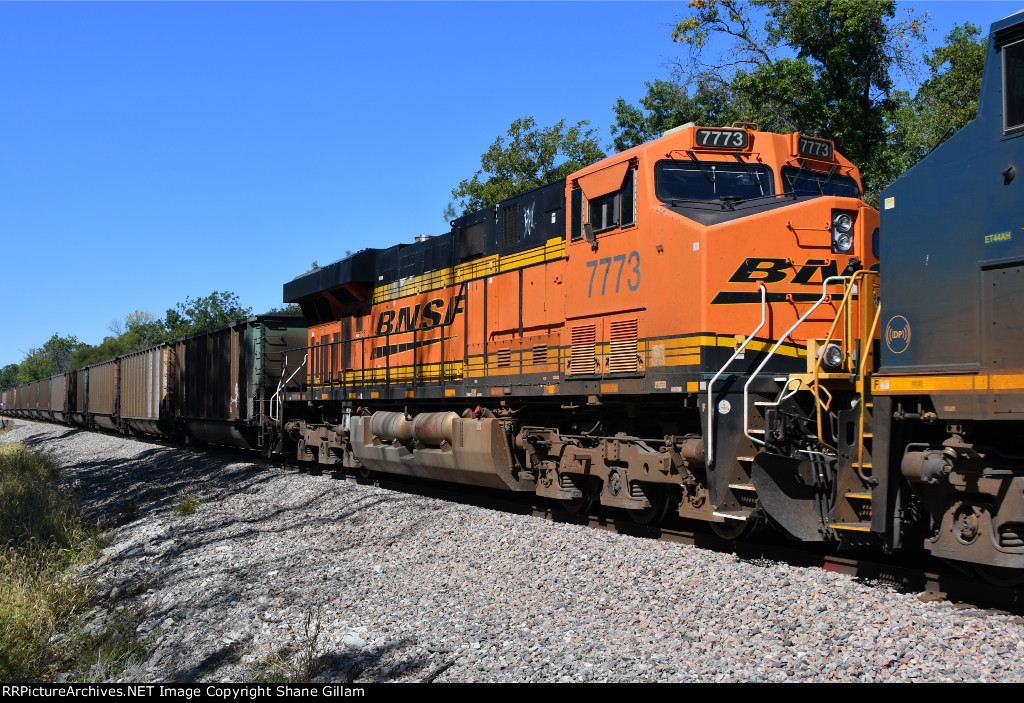 BNSF 7773 Roster shot